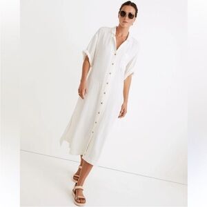 Madewell Dress XS Lightestspun Shirtdress